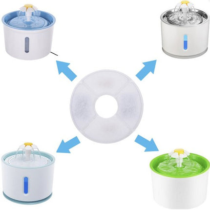 Purlov Waterfilter voor Drinkfonteinen - 6-delige Set - Voor Huisdieren