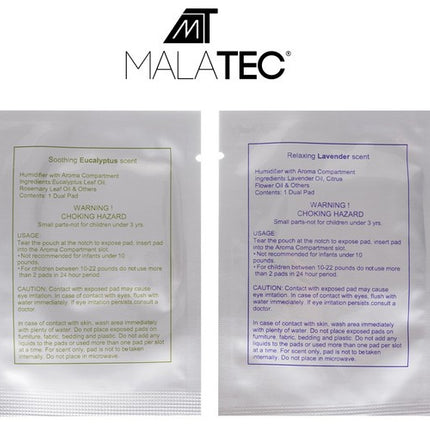 Malatec Geurcartridge Set voor Luchtbevochtiger - Lavendel & Eucalyptus