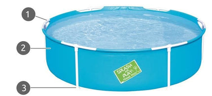 Bestway Frame Zwembad - 152 x 38 cm - Rechthoekig