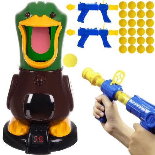 Kruzzel Eend Schietspel - Interactieve Doelwit Game - Inclusief 2 Pistolen
