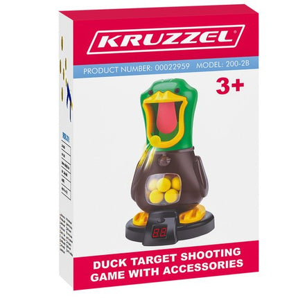 Kruzzel Eend Schietspel - Interactieve Doelwit Game - Inclusief 2 Pistolen