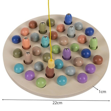 Kruzzel Magnetisch Visspel - Educatief Houten Spel voor Kinderen