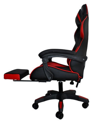 Dunmoon Gaming Chair - Ergonomisch - met Voetensteun - Zwart/Rood