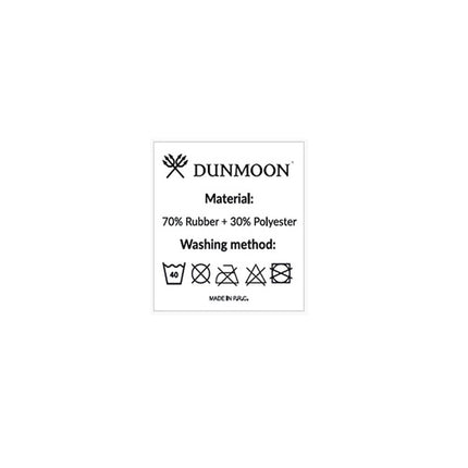 Dunmoon Gaming Mat - Rond - 120 cm - Beschermmat voor Bureaustoel - Zwart