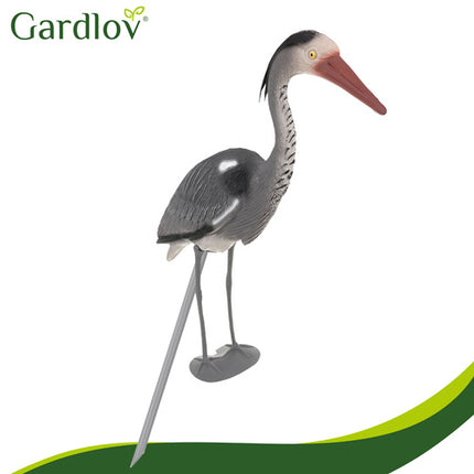 Gardlov Tuinbeeld Reiger - 66 cm - Realistische Tuindecoratie op Poot