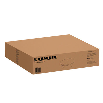 Kaminer Tuinvuurkorf - 60 cm - Met Handvatten en Statief - Zwart
