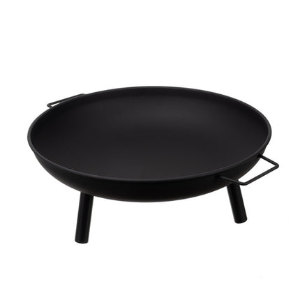 Kaminer Tuinvuurkorf - 60 cm - Met Handvatten en Statief - Zwart