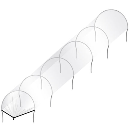 Gardlov Mini Kas - 300 x 45 x 40 cm - Folietunnel voor Groenten