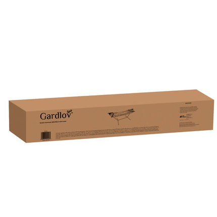 Gardlov Tuinhangmat - 200 x 150 cm - Met XXL Frame - Grijs - 250 kg