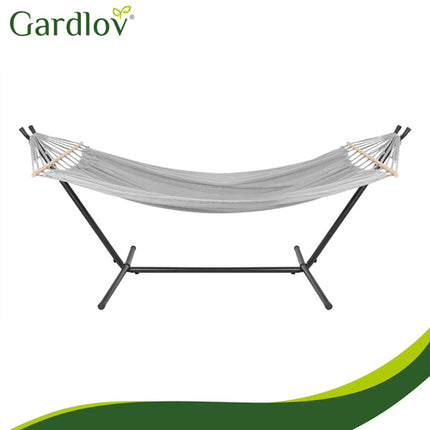 Gardlov Tuinhangmat met Standaard - 200 x 150 cm - 250 kg - Grijs