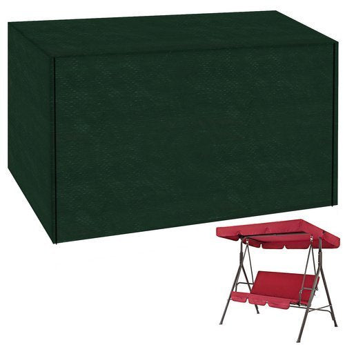 Ruhhy Tuinschommelhoes - 215 x 150 x 145 cm - Weerbestendig - Groen