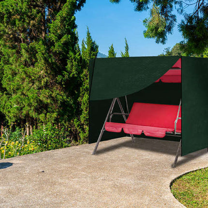 Ruhhy Tuinschommelhoes - 215 x 150 x 145 cm - Weerbestendig - Groen