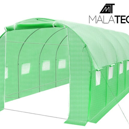 Malatec Folietunnel - 6 x 3 x 2 m - 18m2 - Inclusief Kniepad