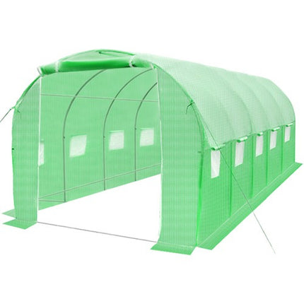 Malatec Folietunnel - 6 x 3 x 2 m - 18m2 - Inclusief Kniepad