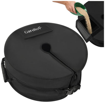 Gardlov Parasolvoet Gewicht - 40 kg - Zwart - Voor Parasols
