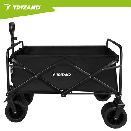 Gardlov Opvouwbare Transportwagen - 100 kg - Zwart