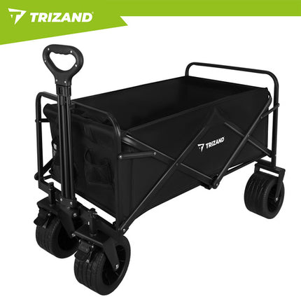 Gardlov Opvouwbare Transportwagen - 100 kg - Zwart