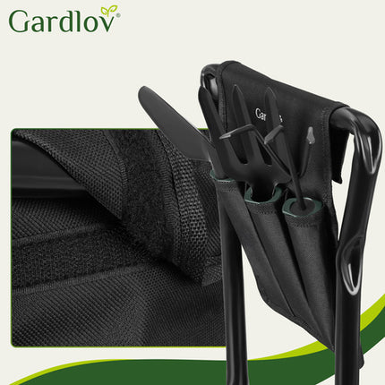 Gardlov Tuinkruk en Knielbank 4-in-1 - Inclusief Gereedschap - 120 kg