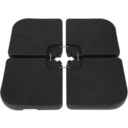 Gardlov Parasolvoet - 4 Delig - Vulbaar tot 60 Liter - Zwart