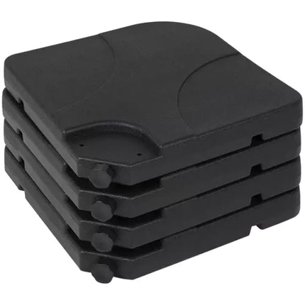 Gardlov Parasolvoet - 4 Delig - Vulbaar tot 60 Liter - Zwart