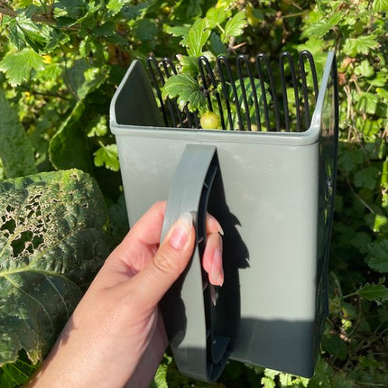 Gardlov Fruitplukker - Handmatig - Voor Bessen en Kleinfruit - Grijs