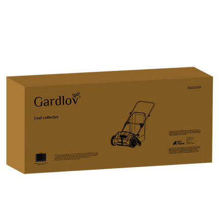Gardlov Handmatige Blad- en Grasverzamelaar - 100 Liter - Verstelbaar