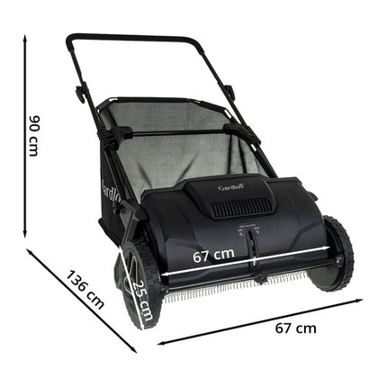 Gardlov Handmatige Blad- en Grasverzamelaar - 100 Liter - Verstelbaar