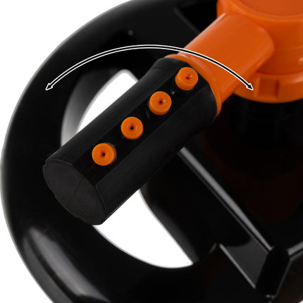 Gardlov 3-Armige Roterende Tuinsproeier - 360° - Zwart/Oranje