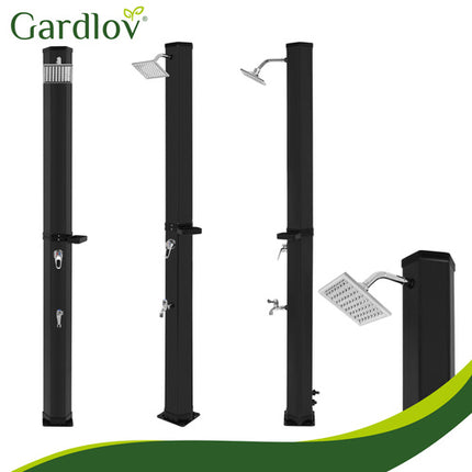 Gardlov Solardouche - 40 Liter - Met Voetkraan & Regendouche