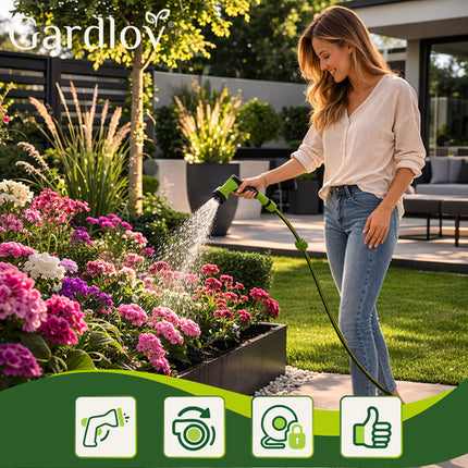 Gardlov Automatische Slanghaspel - 20 Meter - Met Sproeipistool