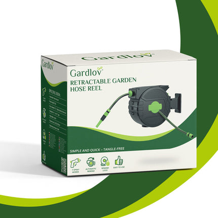 Gardlov Automatische Slanghaspel - 20 Meter - Met Sproeipistool