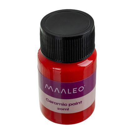 Maaleo Glas- en Keramiekverf Set - 12 Kleuren - Voor Porselein en Glas