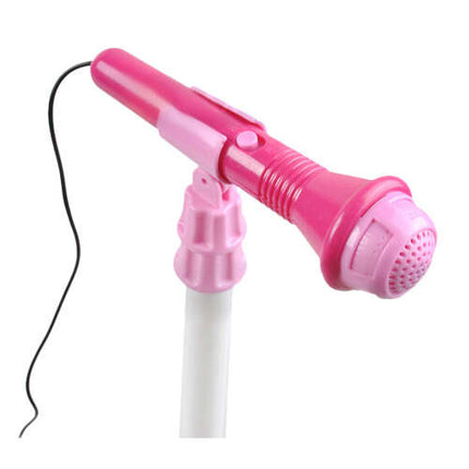 Iso Trade Elektrische Kindergitaar Set - Met Versterker en Microfoon - Roze