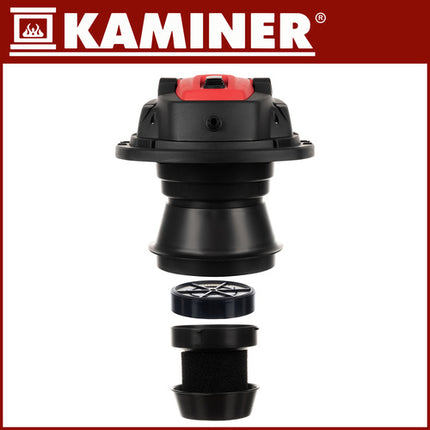 Kaminer HEPA Filter - Voor Stofzuiger 23918 - Wasbaar - Zwart/Wit