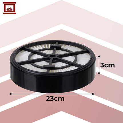 Kaminer HEPA Filter - Voor Stofzuiger 23918 - Wasbaar - Zwart/Wit