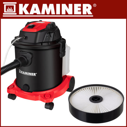 Kaminer HEPA Filter - Voor Stofzuiger 23918 - Wasbaar - Zwart/Wit