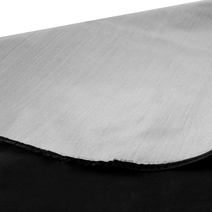 Soulima Kapperscape - 140 x 100 cm - Waterafstotend - Zwart/Zilver