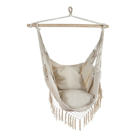 Gardlov Braziliaanse Hangstoel - Beige - Inclusief 2 Kussens - 120 kg