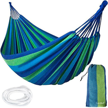 Gardlov Dubbele Hangmat zonder Spreidstok - 240 x 160 cm - Multicolor