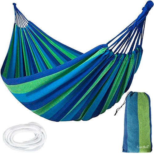 Gardlov Dubbele Hangmat zonder Spreidstok - 240 x 160 cm - Multicolor