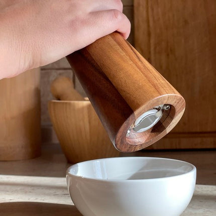 Houten Zout- en Pepermolen Set 2 Stuks