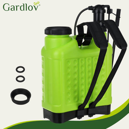 Gardlov Rugspuit - 16 Liter - Met Lans en Slang - Groen