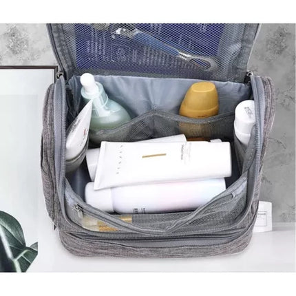 Soulima Hangende Toilettas - 25 x 20 x 14.5 cm - Met Thermovak - Grijs