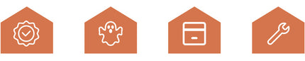 Ruhhy Hangende Geesten - 3 Stuks - 75 cm - Halloween Decoratie