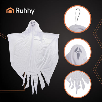 Ruhhy Hangende Geesten - 3 Stuks - 75 cm - Halloween Decoratie
