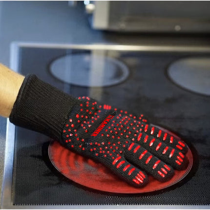 KAMINER Hittebestendige BBQ Handschoenen – Anti-slip Grillhandschoenen