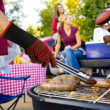 KAMINER Hittebestendige BBQ Handschoenen – Anti-slip Grillhandschoenen