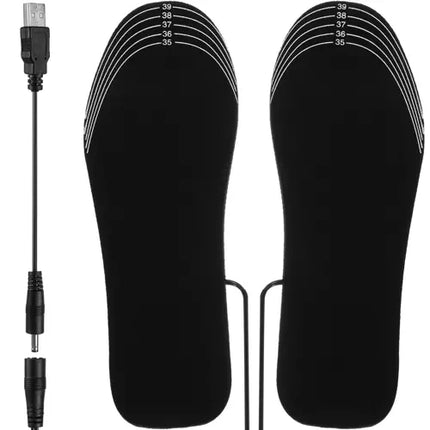 Trizand Verwarmde Inlegzolen - USB - Maat 35-40 - Op Maat Snijdbaar