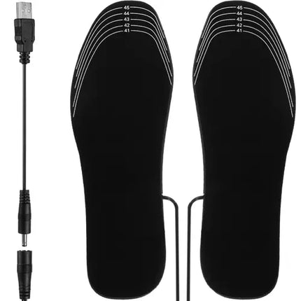 Trizand Verwarmde Inlegzolen - USB - Maat 41-46 - Op Maat Snijdbaar