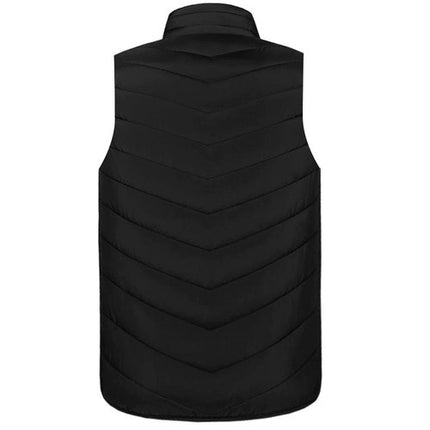 Trizand Verwarmd Vest - Maat M - USB - 9 Zônes - Zwart